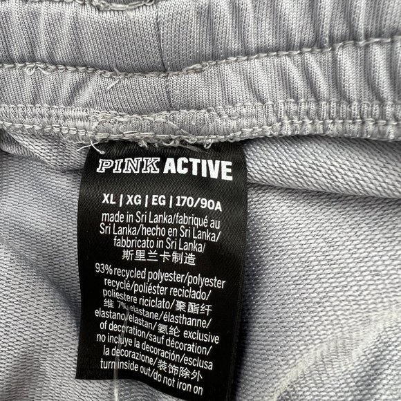 Victoria's Secret PINK Active Womens Colorblock Mid Rise Track Pants Gray XL NWT - Picture 6 of 11